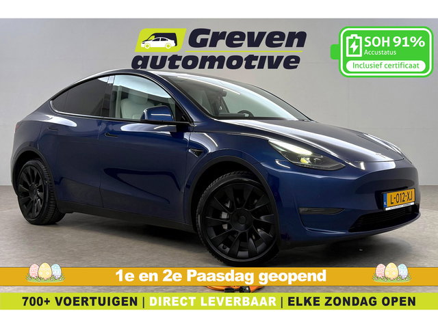 Tesla Model Y - 75kwh Long Range AWD | Snelladen | SOH 91% | Autopilot | Pano | Camera | Memory | Stoel/Stuur verw.