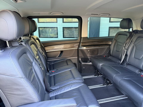 Mercedes-Benz EQV 300 90kWh SoH 95.9 % L3 Extra Lang - 8 Zits - Leder - elc. Schuif