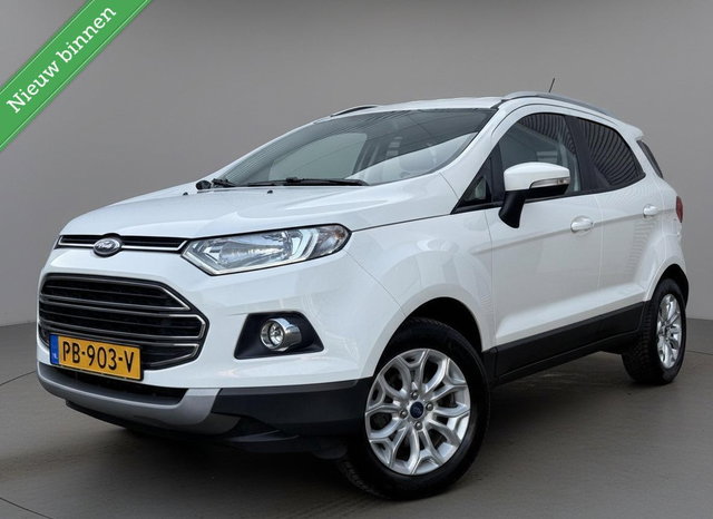 Ford EcoSport - 1.0 EcoBoost Titanium Airco Cruise Led Navi 17 perfecte staat vol opties onderhoud historie aanwezig
