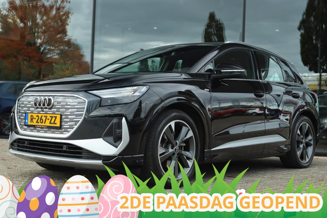 Audi Q4 e-tron - 35 S EDITION 55 KWH S-LINE ORIG NL | ADAPT. CRUISE | CAMERA | VIRT. COCKPIT | CARPLAY | MATRIX