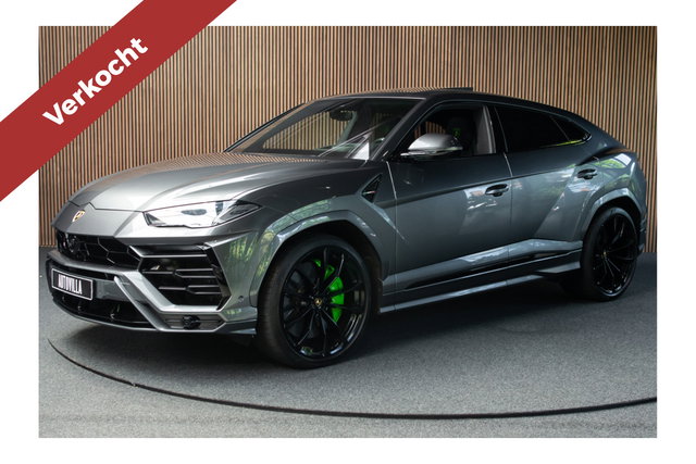 Lamborghini Urus - 4.0 V8 HUD Panodak Leder Ceramic Akrapovic Keyless ACC 360 Camera B&O Massage Alcantara hemel Elektr. achterklep Elektr. verstelbare stoelen met memory Stoel & Stuurverwarming Navi PDC Climate LM velgen