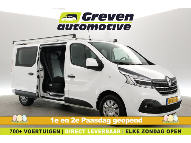 Renault Trafic - 2.0 dCi T29 L2H1 | DC | 6-Zits | Airco | Cruise | Navi | Trekhaak | Imperiaal | Parkeersens.