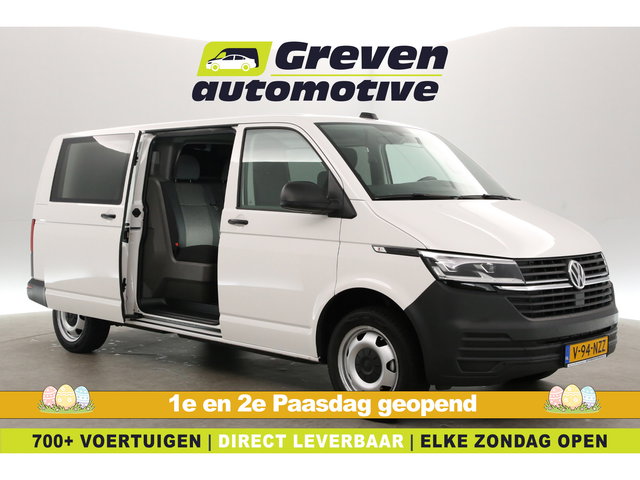 Volkswagen Transporter - 2.0 TDI T6.1 150PK L2H1 | Dubbele Cabine | Airco | Camera | Cruise | Carplay | Stoelverw.