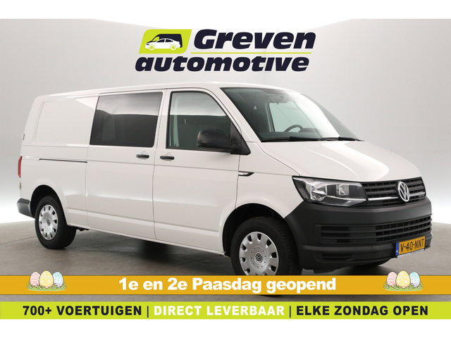 Volkswagen Transporter - 2.0 TDI L2H1 | 150PK | Aut. | Airco | Cruise | 3 Zits | Trekhaak | Parkeersens. | Stoelverw.