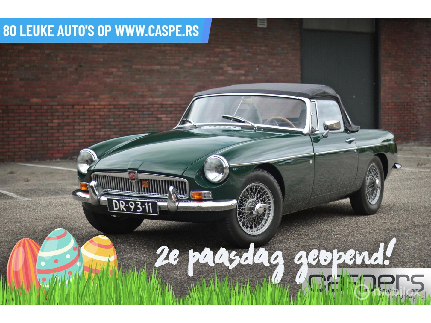 MG B 1.8 Roadster stalen 'uitzonderlijke staat'!