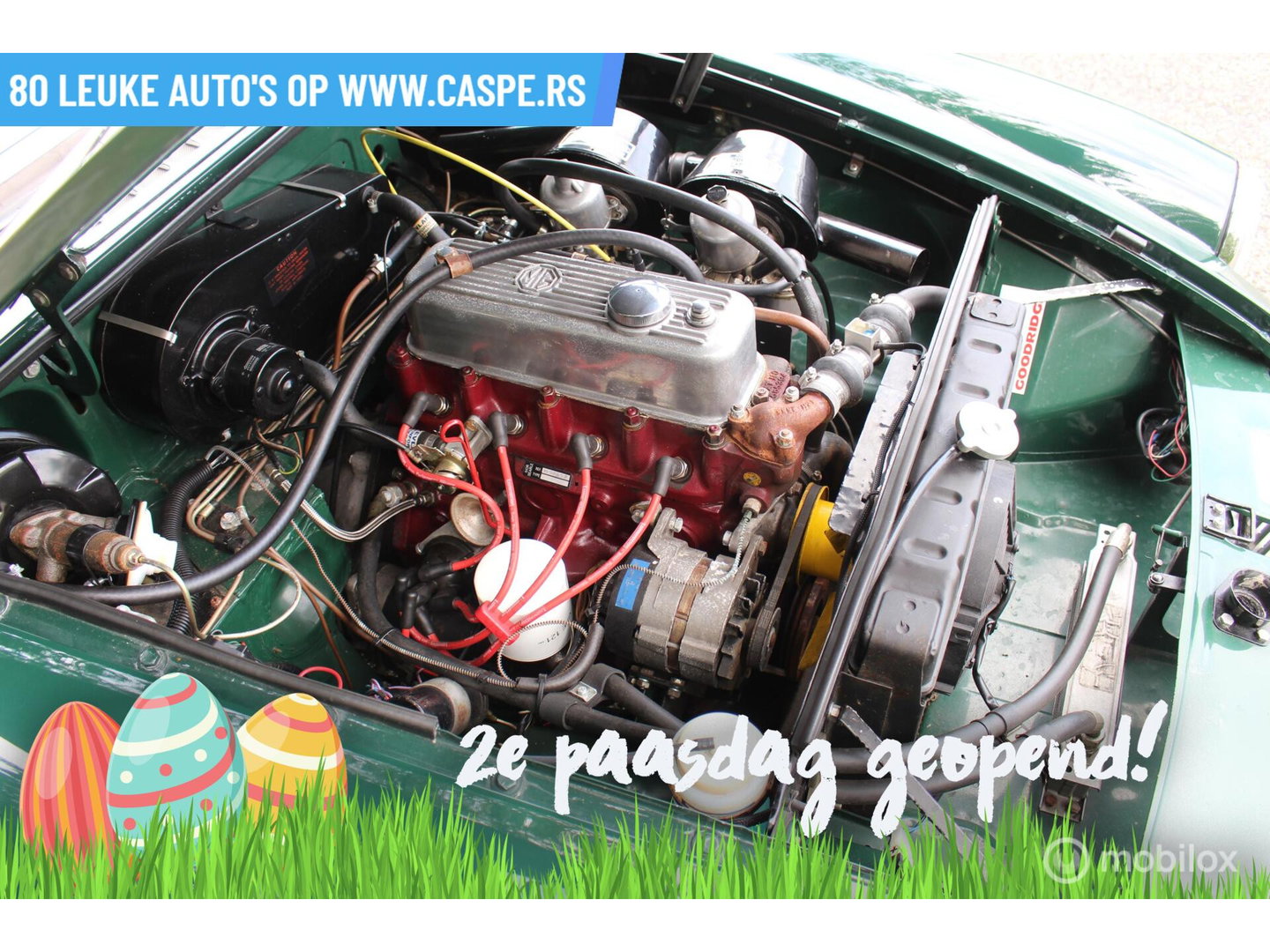 MG B 1.8 Roadster stalen 'uitzonderlijke staat'!