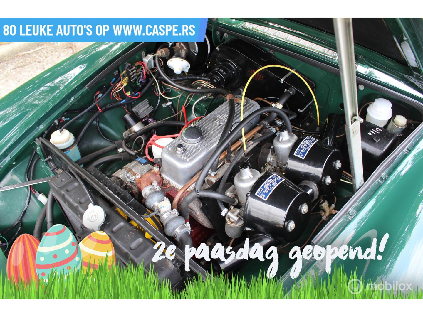 MG B 1.8 Roadster stalen 'uitzonderlijke staat'!