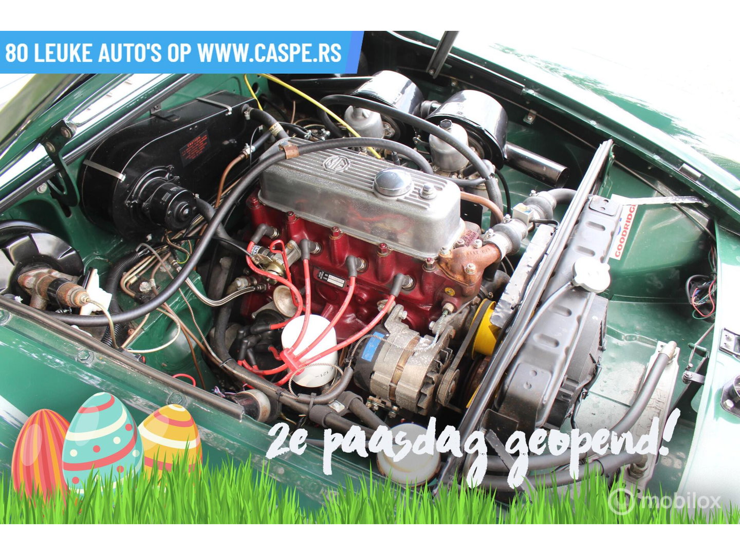 MG B 1.8 Roadster stalen 'uitzonderlijke staat'!