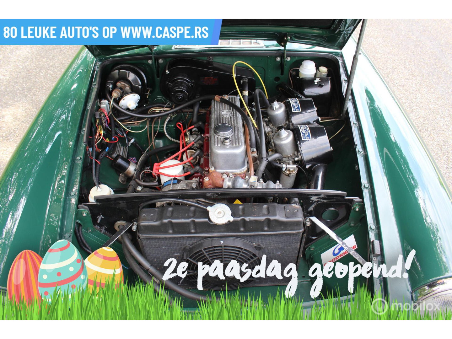 MG B 1.8 Roadster stalen 'uitzonderlijke staat'!