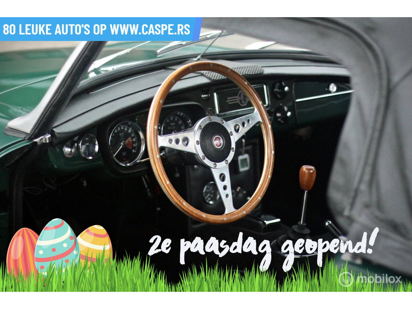 MG B 1.8 Roadster stalen 'uitzonderlijke staat'!