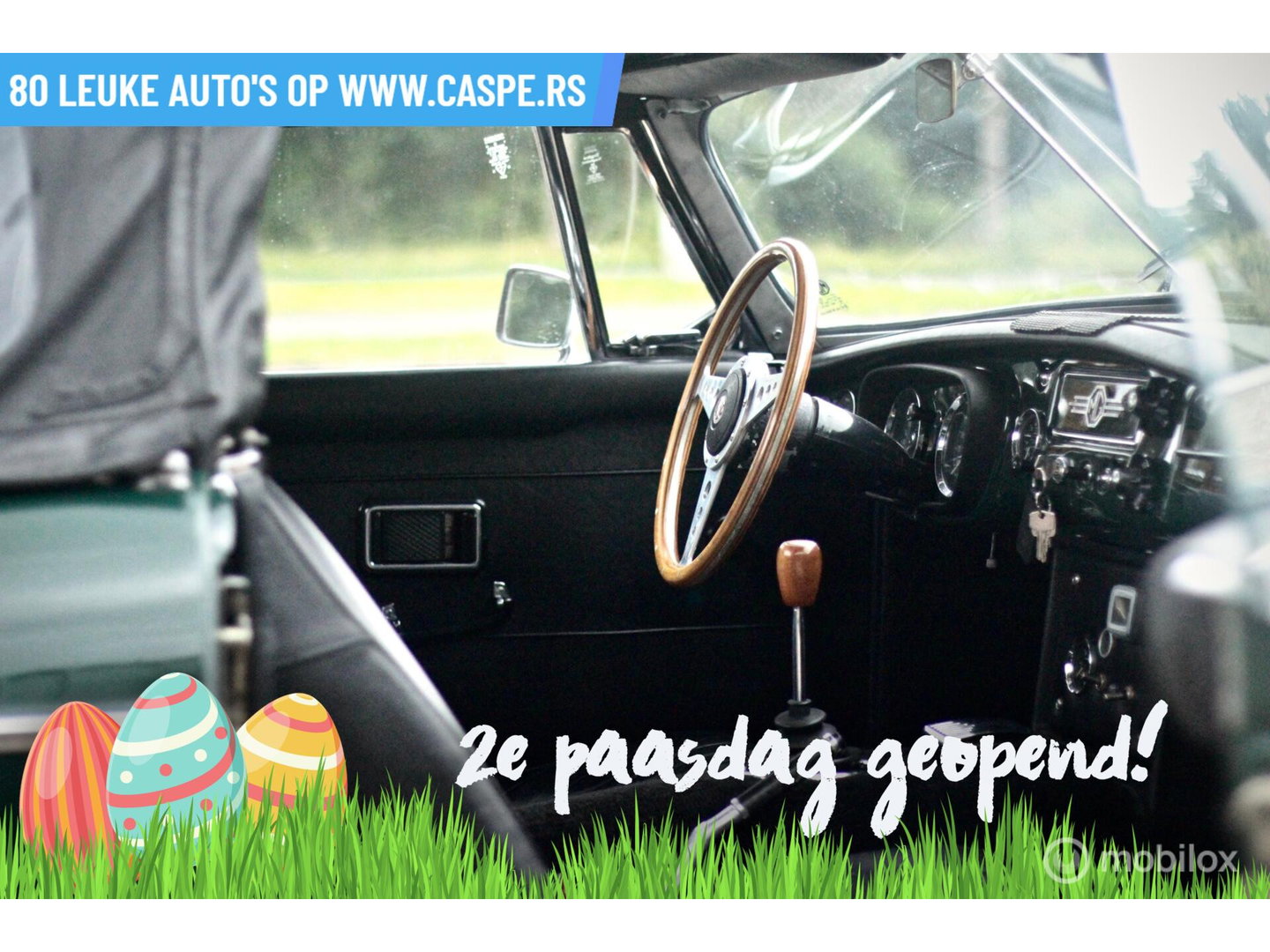 MG B 1.8 Roadster stalen 'uitzonderlijke staat'!