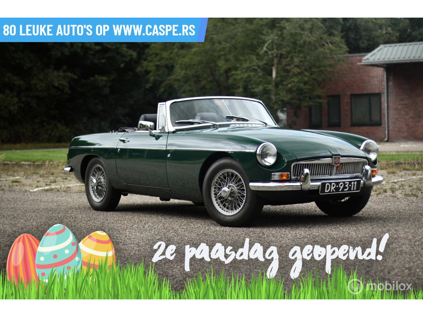 MG B 1.8 Roadster stalen 'uitzonderlijke staat'!
