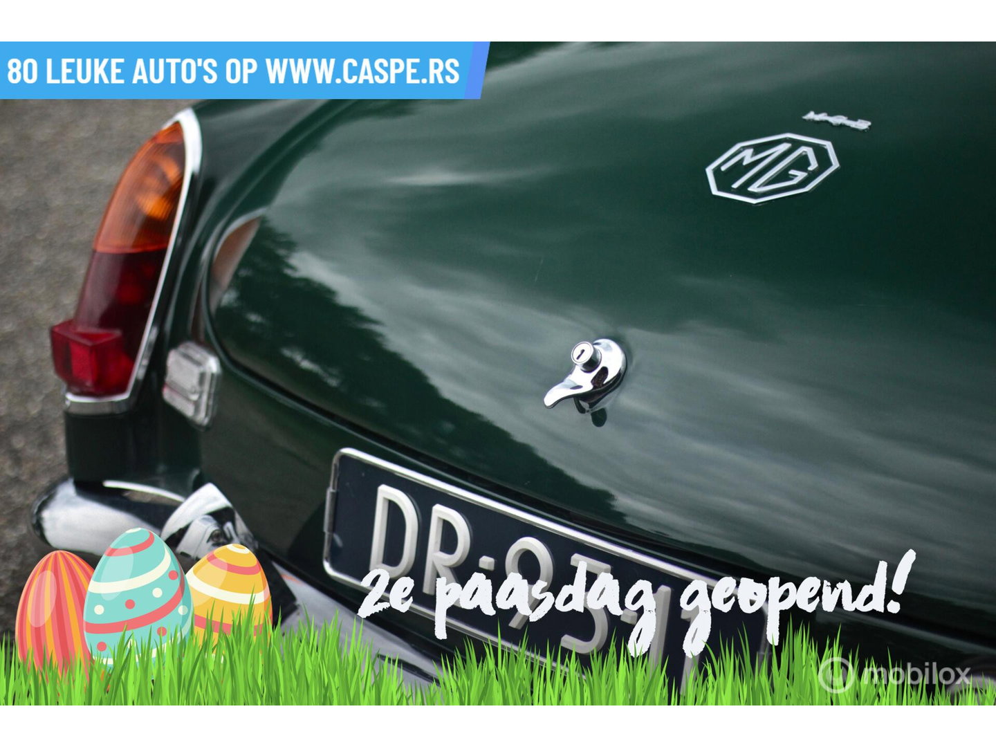 MG B 1.8 Roadster stalen 'uitzonderlijke staat'!