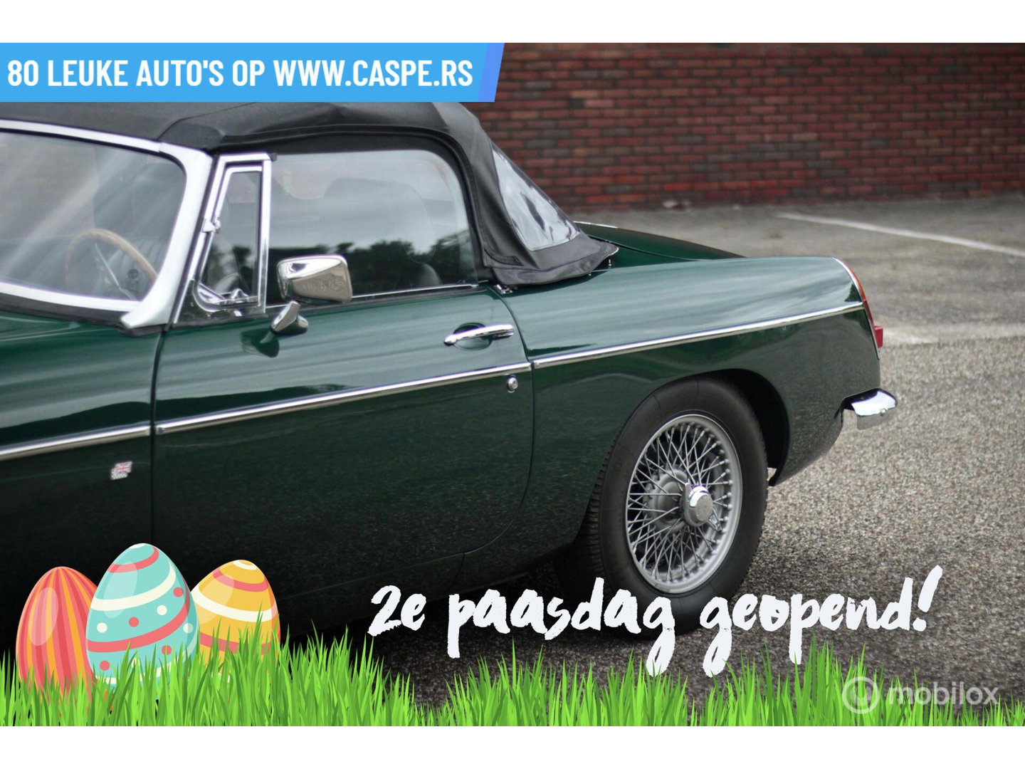 MG B 1.8 Roadster stalen 'uitzonderlijke staat'!