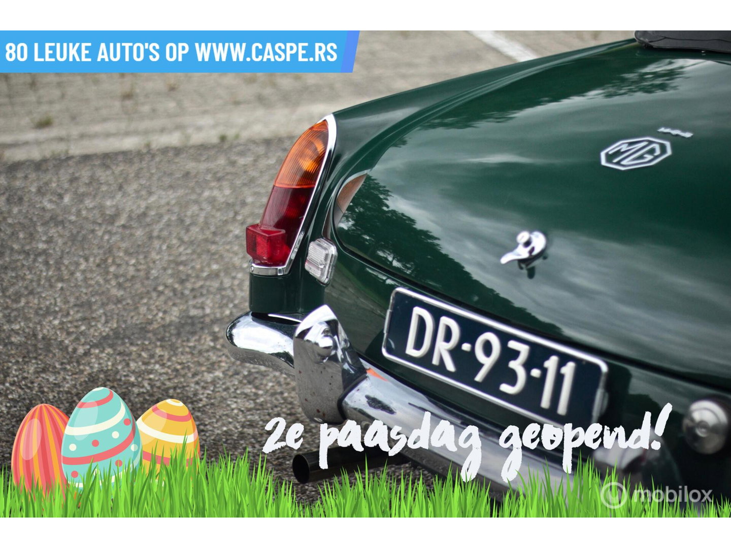 MG B 1.8 Roadster stalen 'uitzonderlijke staat'!