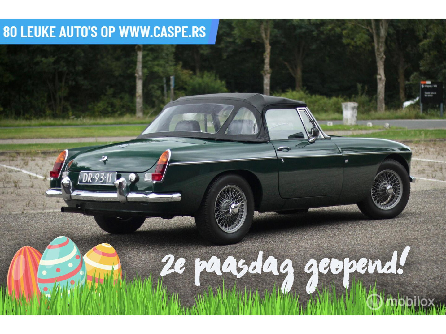 MG B 1.8 Roadster stalen 'uitzonderlijke staat'!