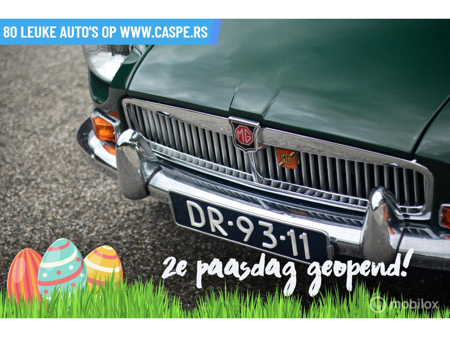 MG B 1.8 Roadster stalen 'uitzonderlijke staat'!