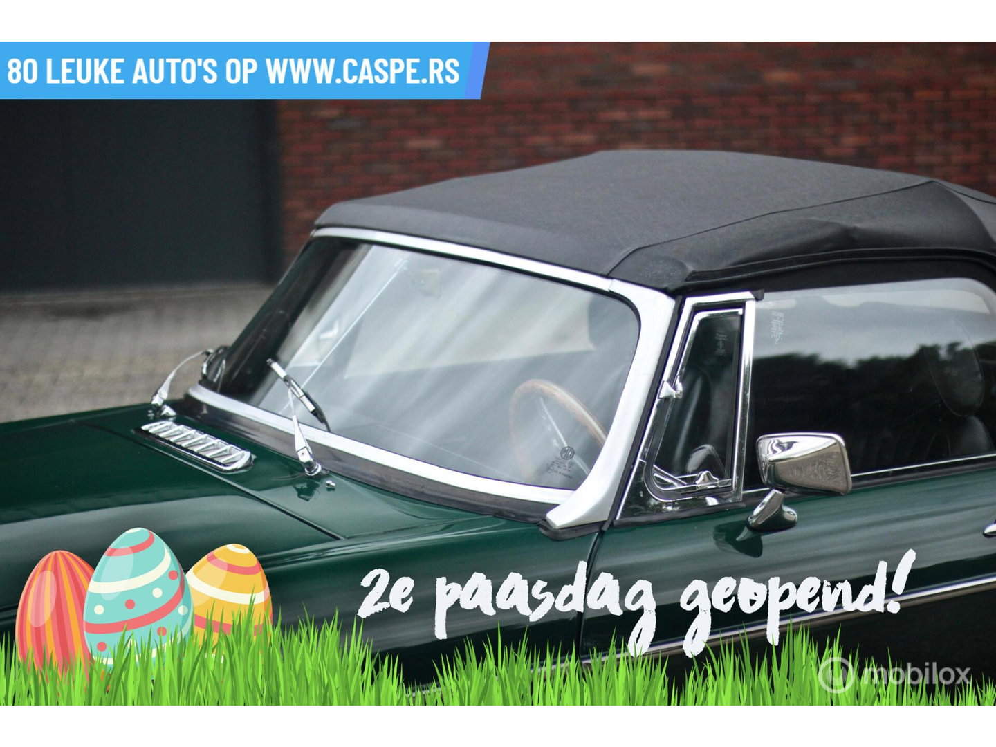 MG B 1.8 Roadster stalen 'uitzonderlijke staat'!