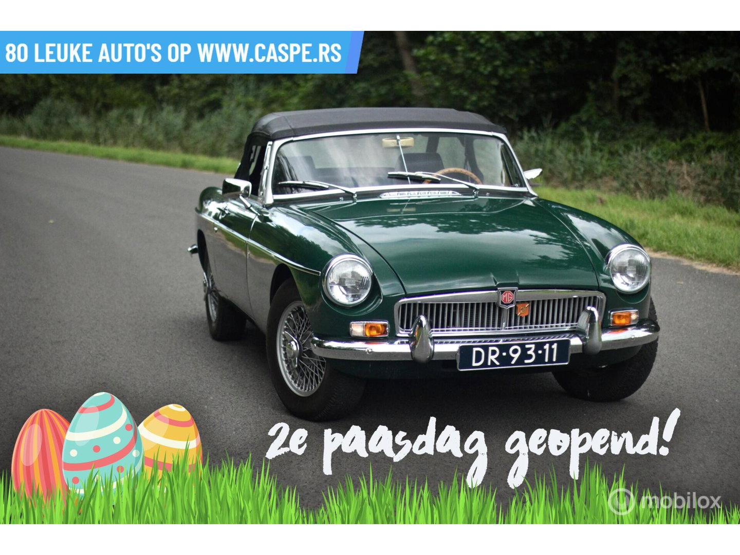 MG B 1.8 Roadster stalen 'uitzonderlijke staat'!