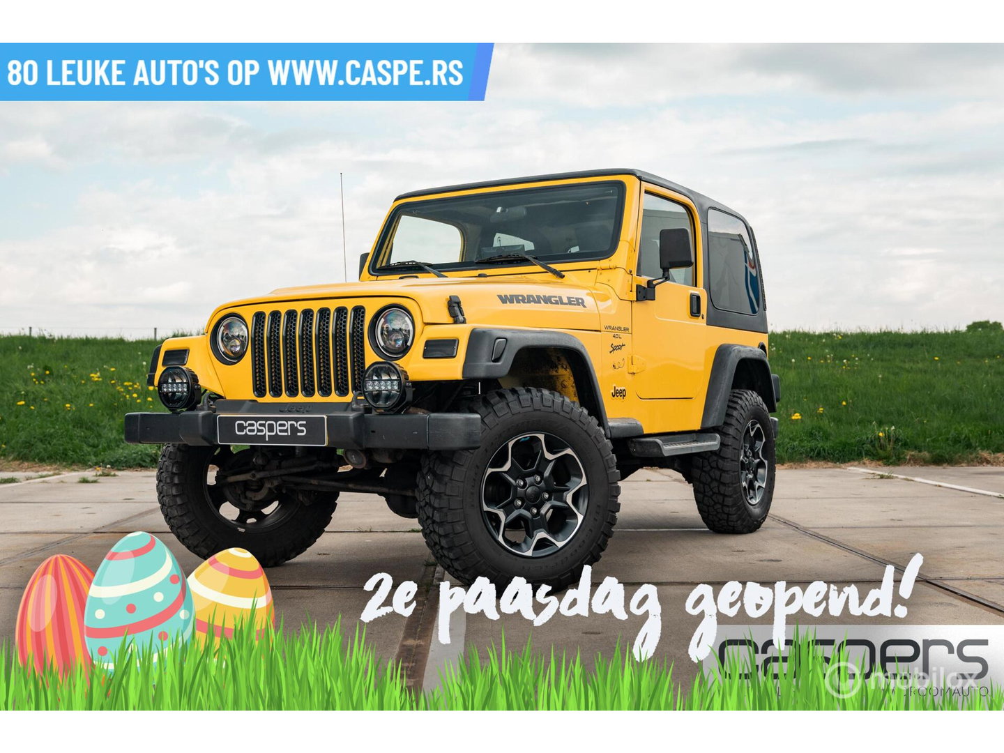 Jeep Wrangler 4.0i Hardtop Sport | LED | CarPlay | Lift-kit