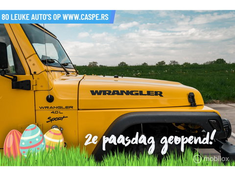 Jeep Wrangler 4.0i Hardtop Sport | LED | CarPlay | Lift-kit