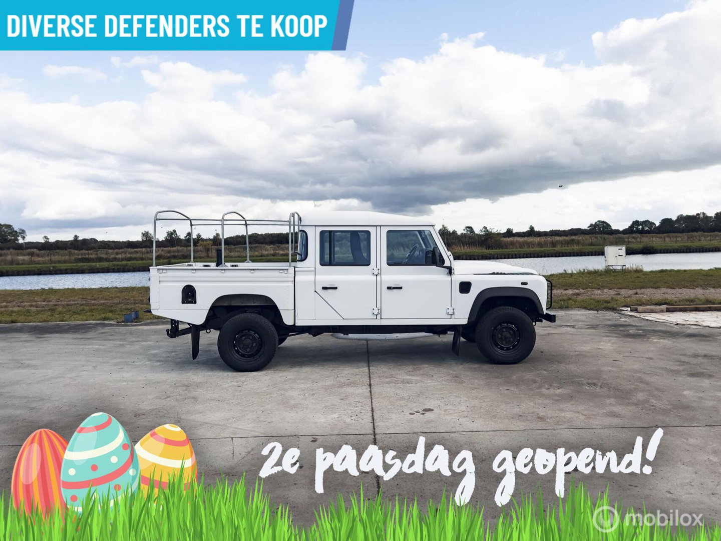 Land Rover Defender 130 E Crew Cab | Euro 5 | Grijs kent.