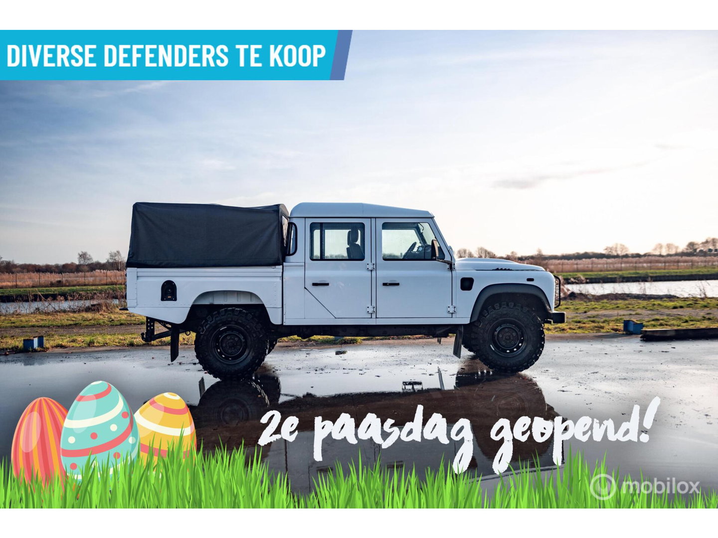Land Rover Defender 130 E Crew Cab | Euro 5 | Grijs kent.