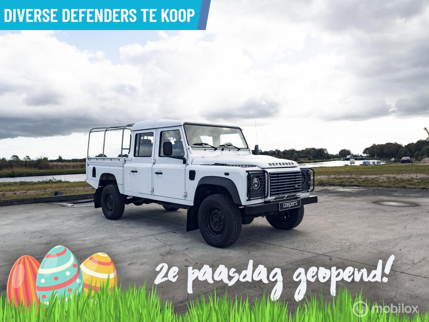 Land Rover Defender 130 E Crew Cab | Euro 5 | Grijs kent.