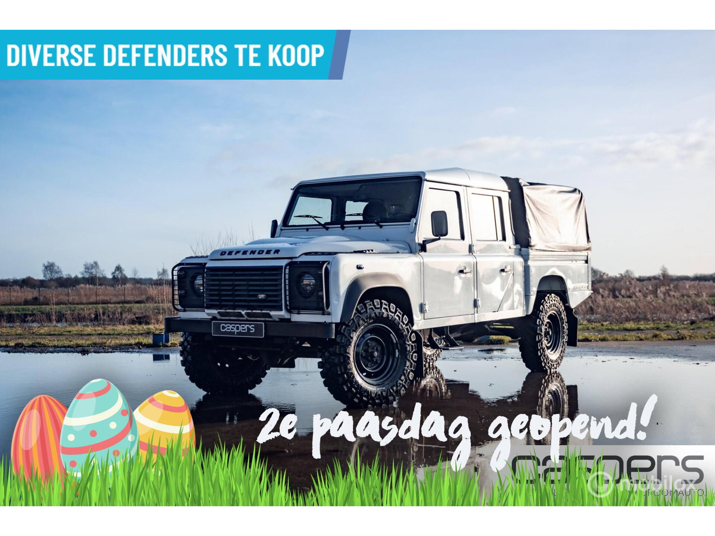 Land Rover Defender 130 E Crew Cab | Euro 5 | Grijs kent.