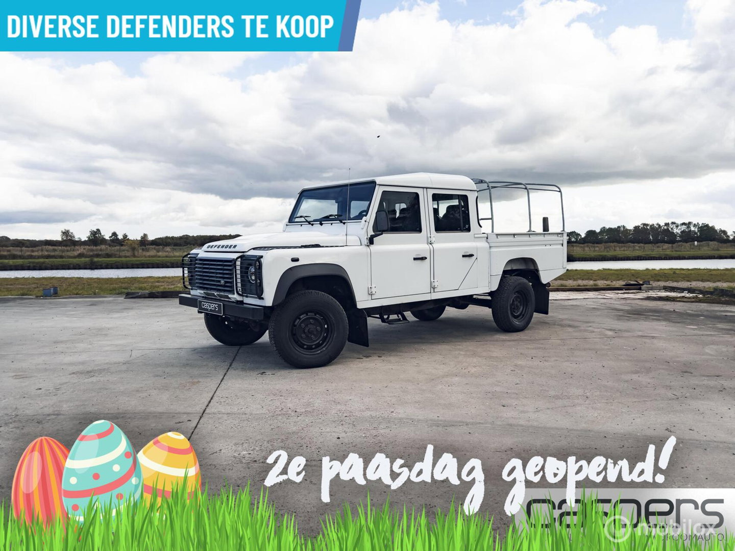Land Rover Defender 130 E Crew Cab | Euro 5 | Grijs kent.