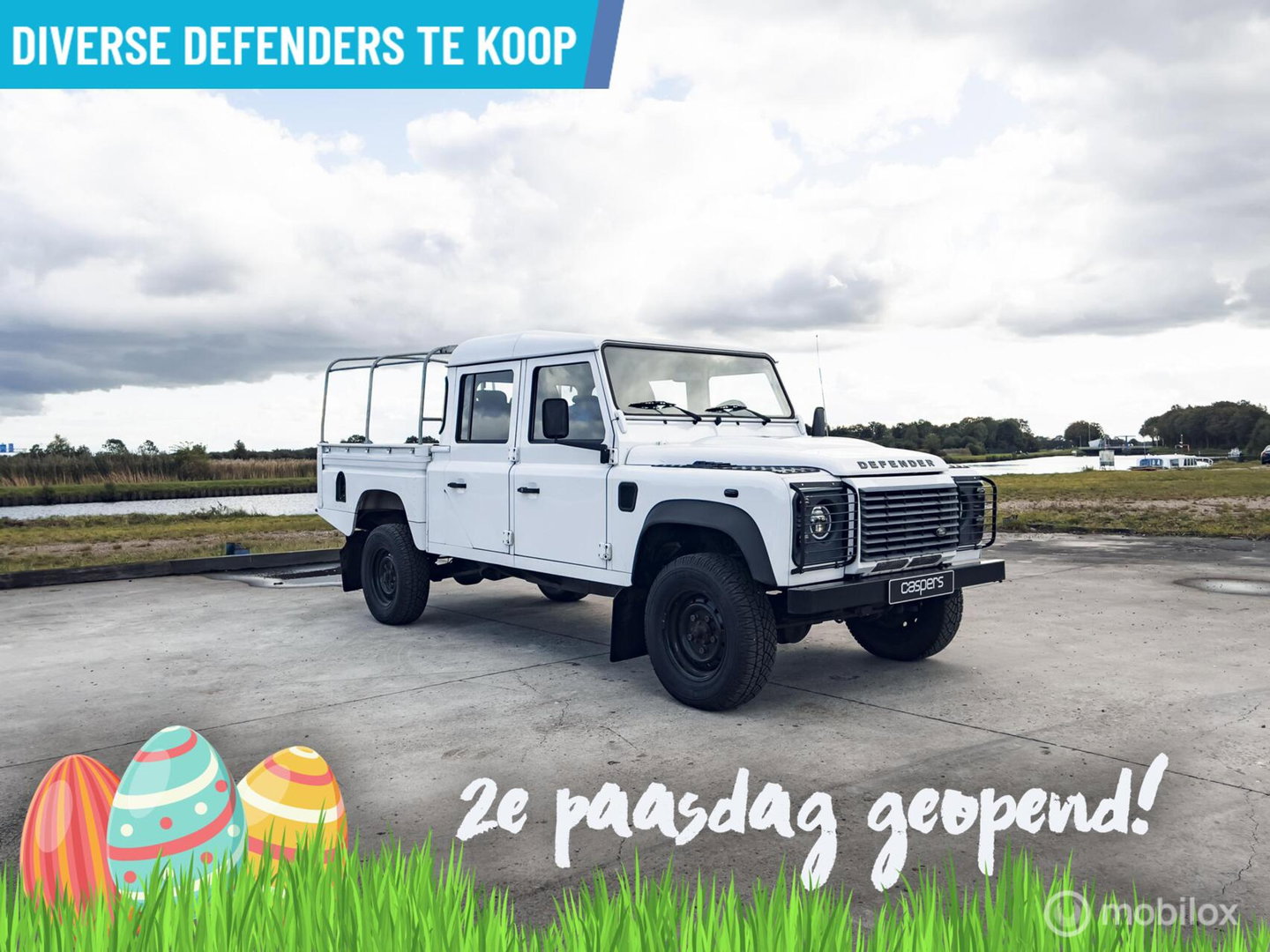 Land Rover Defender 130 E Crew Cab | Euro 5 | Grijs kent.