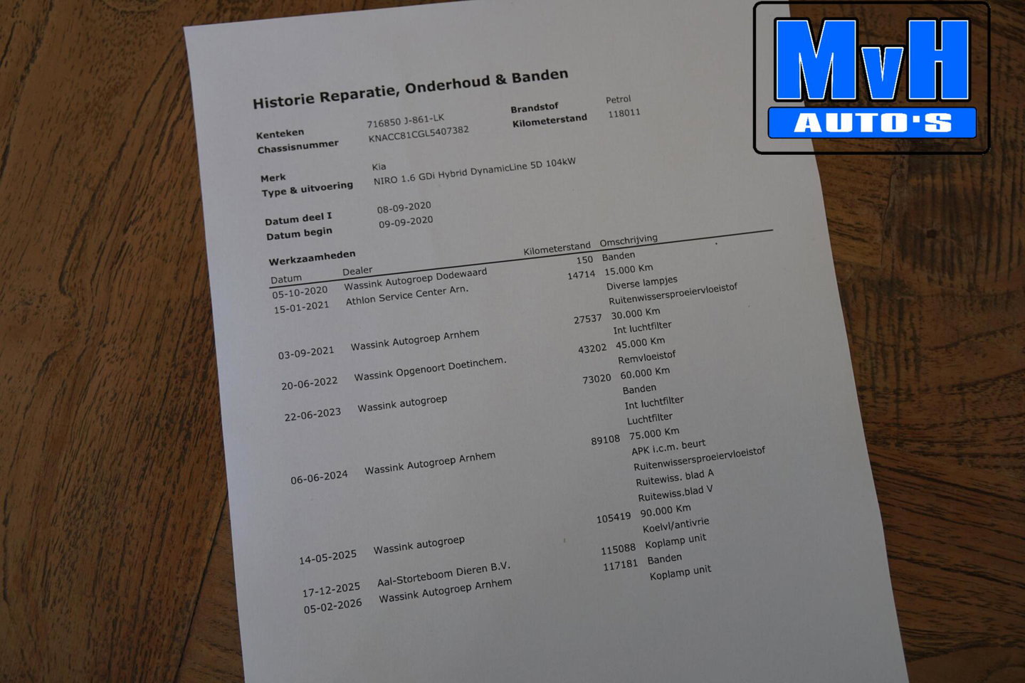 Kia Niro 1.6 GDi Hybrid DynamicLine|ADAP.CRUISE|TREKH|CAMERA