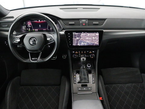 Škoda Superb 1.4 TSI iV Sportline | SOH 96% | 360 Camera | Adaptive cruise | Trekhaak | Achterbankverwarming | Canton Sound | Matrix LED | Alcantara | Stoelverwarming | Carplay | Navigatie | PHEV | Plug In