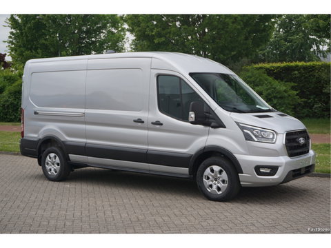 Ford Transit 350L L3H2 Limited AUT-8 165PK BPM VRIJ Navi, Adap. Cruise, 360° Cam, Trekhaak, Xenon!! NR. 257