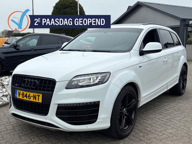Audi Q7 - 3.0 TDI Grijs Kenteken Bedrijfsauto V12 Pakket Wit 2014