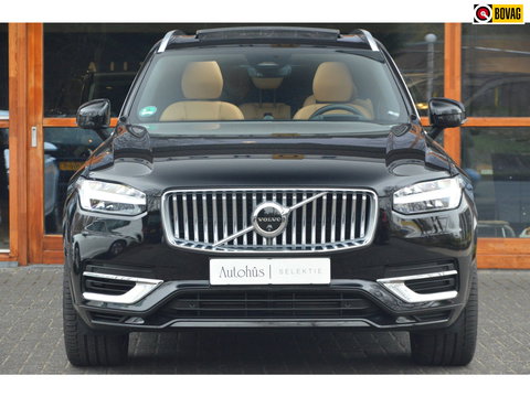 Volvo XC90 T8 Hybride AWD Ultimate Bright | Luchtvering | Bowers & Wilkins | Head-Up | Geventileerd Leer | Panoramadak |