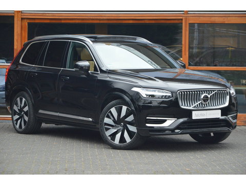 Volvo XC90 T8 Hybride AWD Ultimate Bright | Luchtvering | Bowers & Wilkins | Head-Up | Geventileerd Leer | Panoramadak |