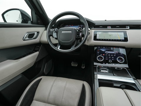 Land Rover Range Rover Velar 2.0 I4 AWD R-Dynamic HSE Aut. *PANO | LEATHER | FULL-LED | MEMORY-PACK | BLINDSPOT | MERIDIAN-SURROUND | DIGI-COCKPIT | CAMERA | KEYLESS | HEATED-COMFORTSEATS | PRIVACYGLASS | SHIFTPADDLES | HEAD-UP | 21"ALU*