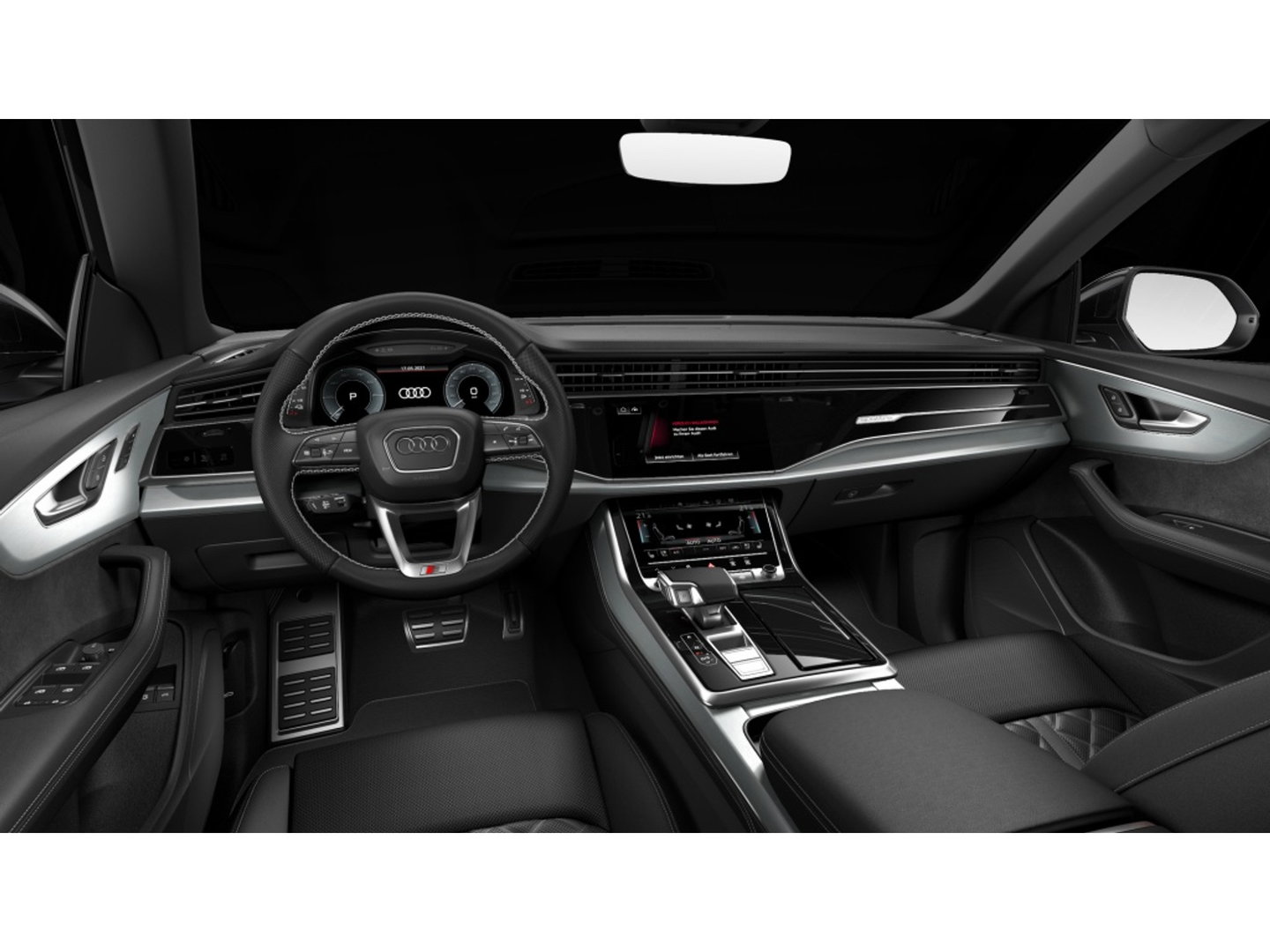 Audi Q8 60 TFSIe 462PK Quattro / Audi Exclusive / Nardo grey / 360°