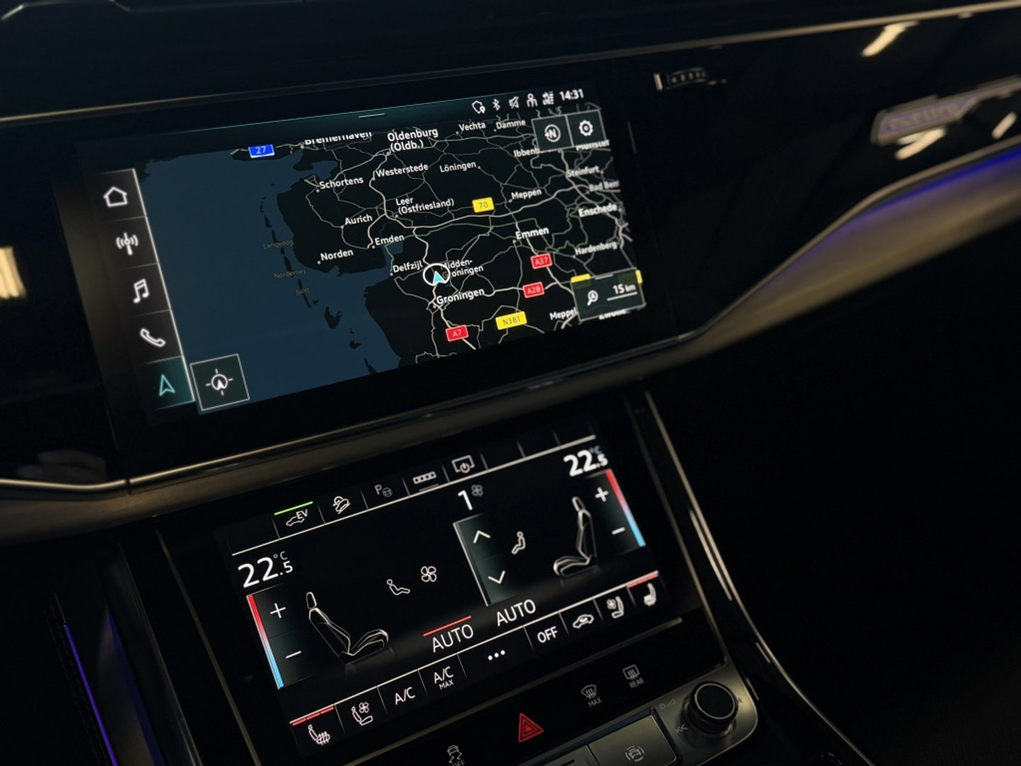 Audi Q8 60 TFSIe 462PK Quattro / Audi Exclusive / Nardo grey / 360°