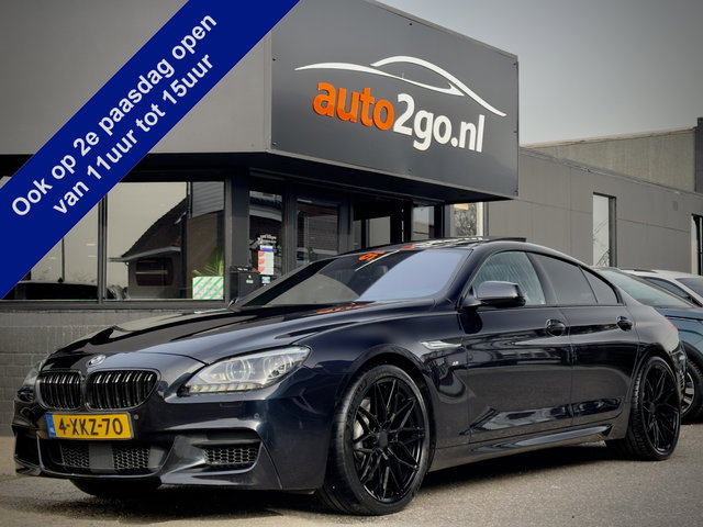 BMW 6 Serie - Gran Coupé 650i V8 M-SPORT COMPETITION 540PK PANODAK SPORT-LEDER B&O PRO-SOUND 20 INCH-LMV NAVI CAMERA HEAD-UP FULL-OPTIONS !!