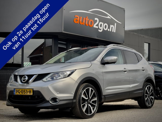 Nissan QASHQAI - 1.2 AUT TEKNA PANODAK LEDER NAVI CAMERA AIRCO LED 19 INCH-LMV PDC