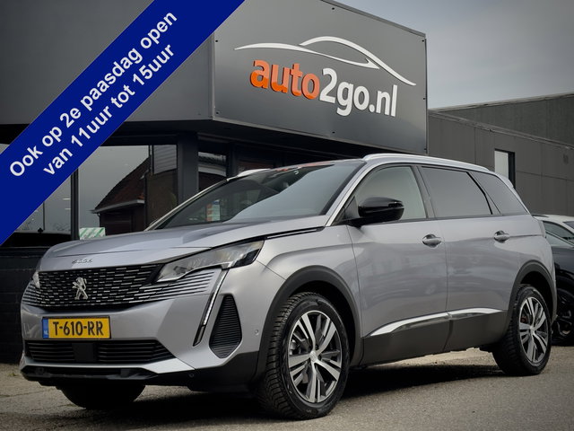 Peugeot 5008 - 1.2 AUT8 ALLURE PACK 7PERS DESIGNO-LEDER NAVI CAMERA DIGI-DASH APPLE-CARPLAY LED LMV PDC