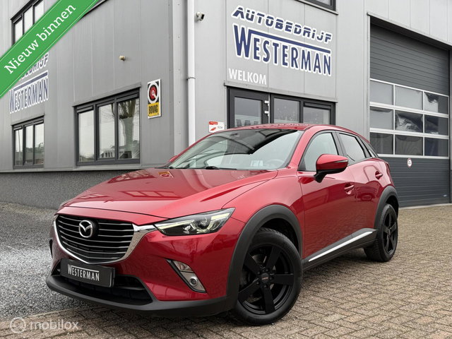 Mazda CX-3 - 2.0 SkyActiv-G 120 GT-M AUT Navi Clima Cruise Led 4-S banden etc.