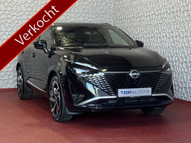 Nissan QASHQAI - 1.3 MHEV 160PK TEKNA PLUS BOSE 20''LMV LEER ALCANTARA PANO MASSAGE BOSE STOEL/STUUR/RUIT VERW MATRIX.LED ELEK.KLEP HEADUP 20''LMV GOOGLE NAVI 2026 ✅Top Auto's Wijchen , 30 Jaar Specialist in Nissan  : Alle Type's : Tekna / Plus / N-Design / N-Connecta / L