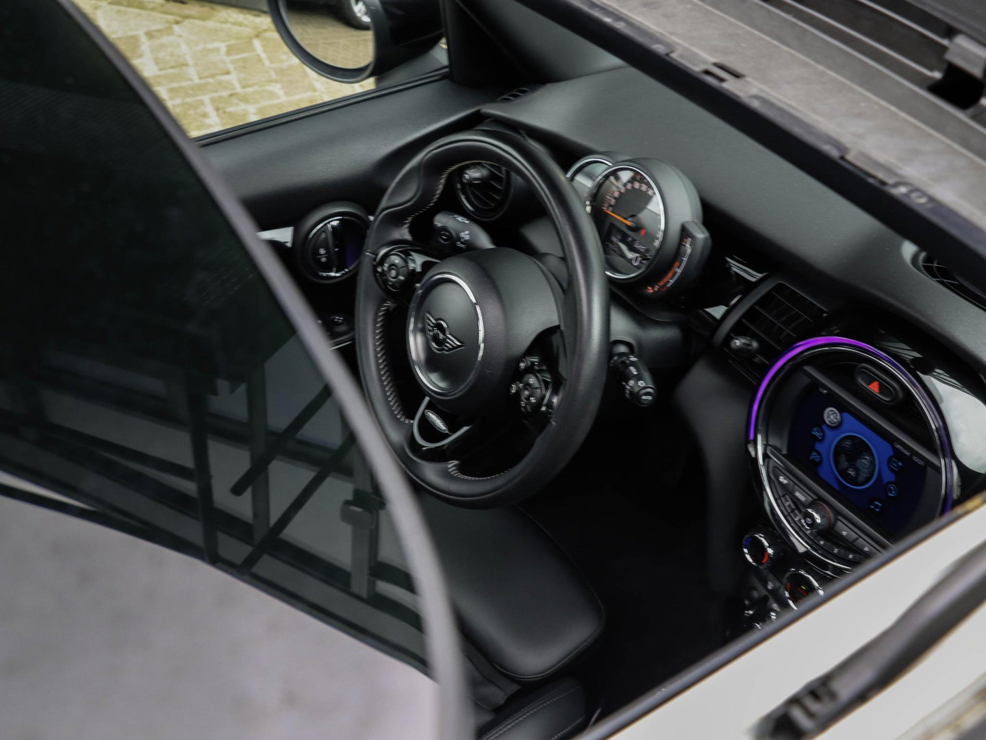 MINI Cooper S 2.0 Greenwich 192PK Panodak Sportstoelen Leer Camera
