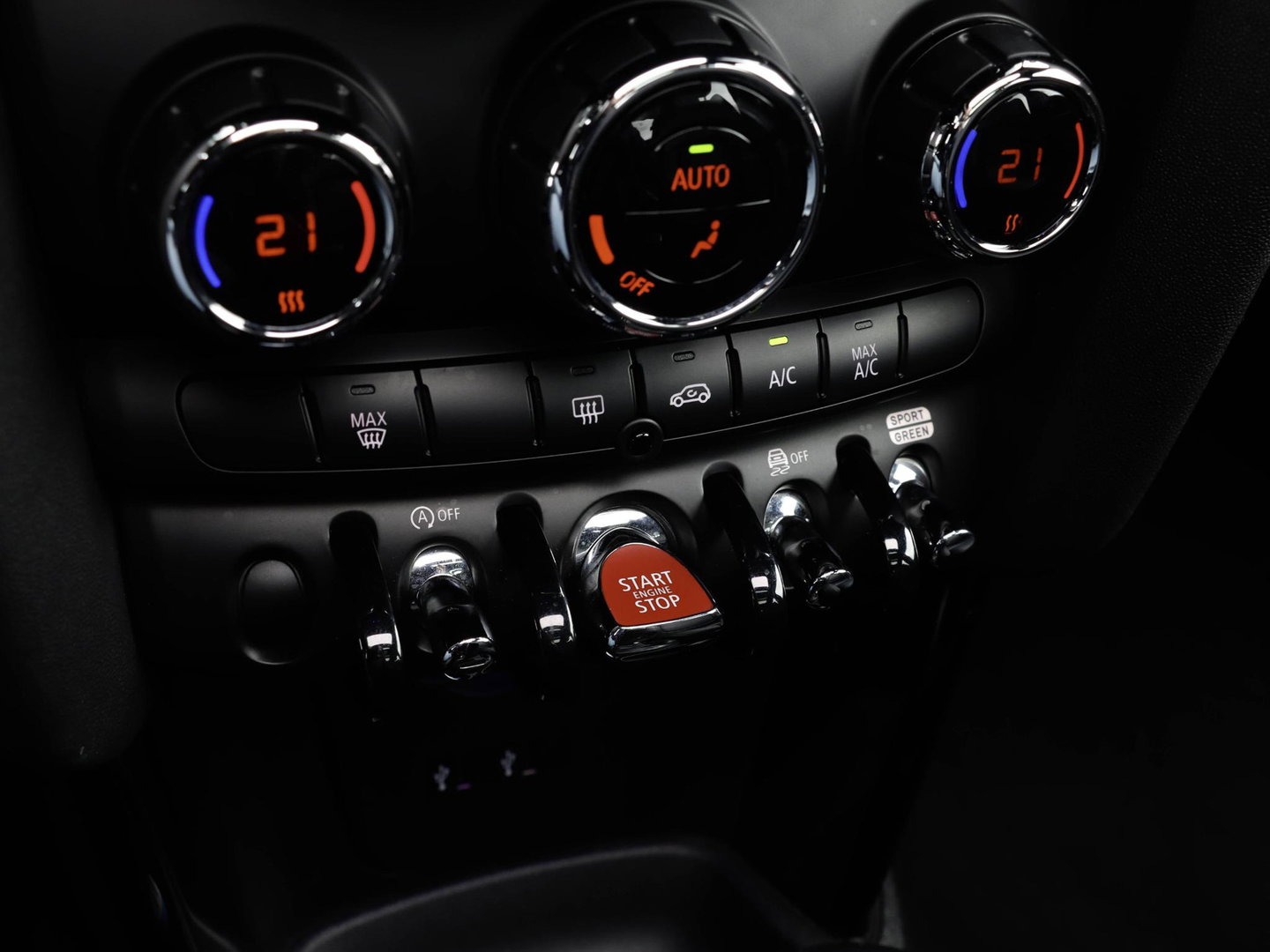 MINI Cooper S 2.0 Greenwich 192PK Panodak Sportstoelen Leer Camera