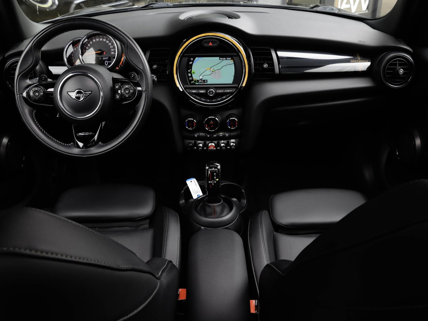 MINI Cooper S 2.0 Greenwich 192PK Panodak Sportstoelen Leer Camera