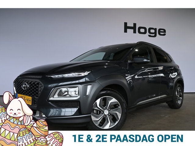 Hyundai Kona - 1.6 GDI HEV Fashion Automaat Clima Navigatie Carplay Head Up Rijklaarprijs! Inruil Mogelijk!