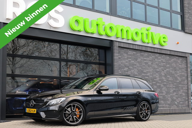 Mercedes-Benz C-Klasse - Estate AMG 43 4MATIC | FULL-OPTION! | PANO | BURMESTER | MEMORY | HUD | KLEPPENSYSTEEM | DEALER ONDH |
